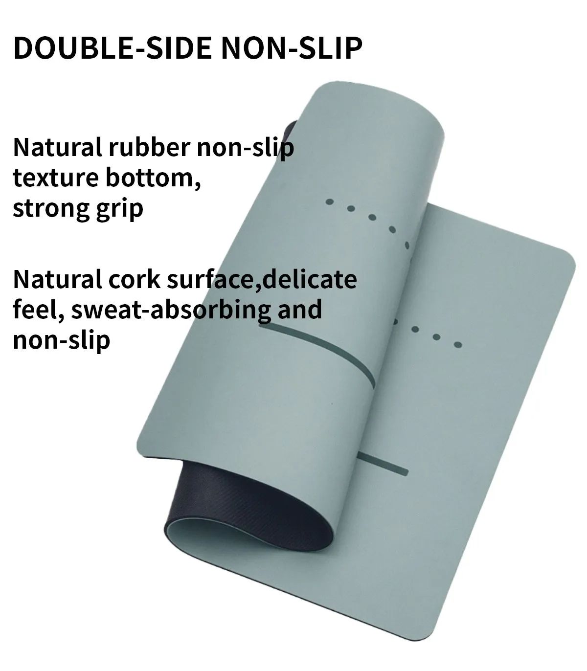 Портативный коврик для йоги из полиуретана, Маленький коврик для йоги Портативный коврик для йоги из полиуретана, Маленький коврик для йоги