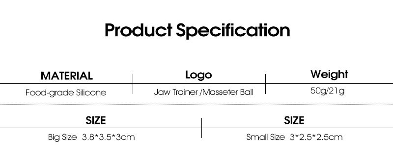 Тренажер для челюсти шестого поколения