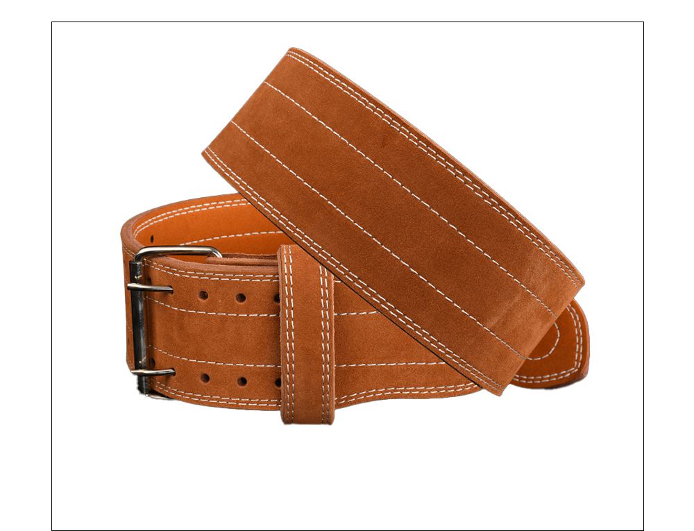 Пояс для тяжелой атлетики из воловьей кожи