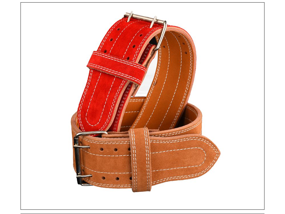 Пояс для тяжелой атлетики из воловьей кожи