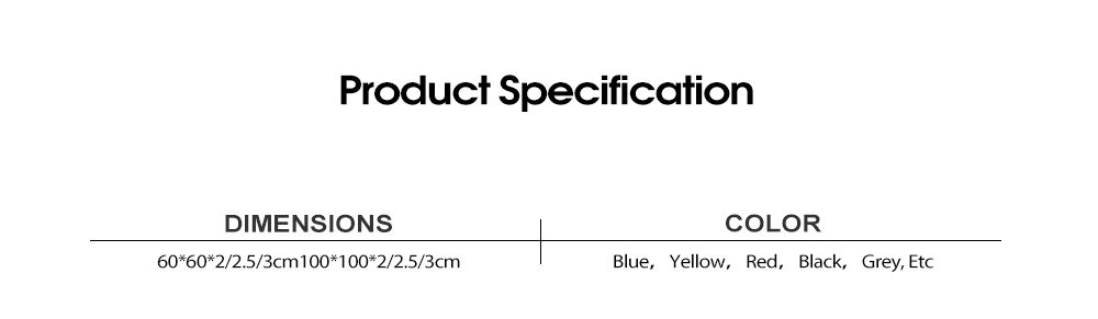 Коврики для упражнений из вспененного материала EVA с противоскользящей блокировкой биологического цвета Коврики для упражнений из вспененного материала EVA с противоскользящей блокировкой биологического цвета