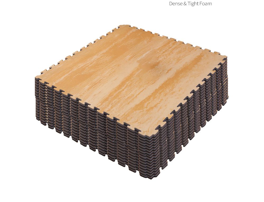 Коврики для упражнений из вспененного материала EVA с противоскользящей блокировкой биологического цвета Коврики для упражнений из вспененного материала EVA с противоскользящей блокировкой биологического цвета