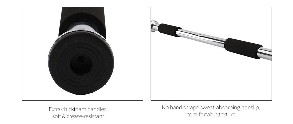 Одинарная штанга для подтягивания/подтягивания подбородка без сверления