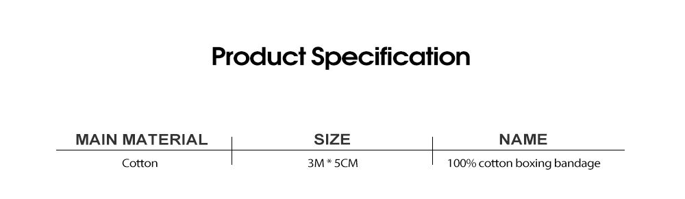 боксерский бандаж из 100% хлопка боксерский бандаж из 100% хлопка