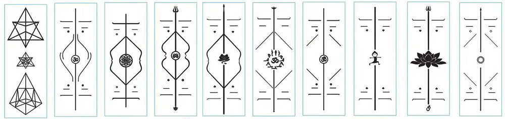 Матовый коврик для йоги из искусственной резины