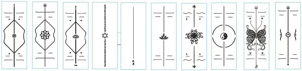 Коврик для йоги из матовой полиуретановой резины