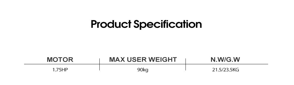 Бытовая плоская складная беговая дорожка