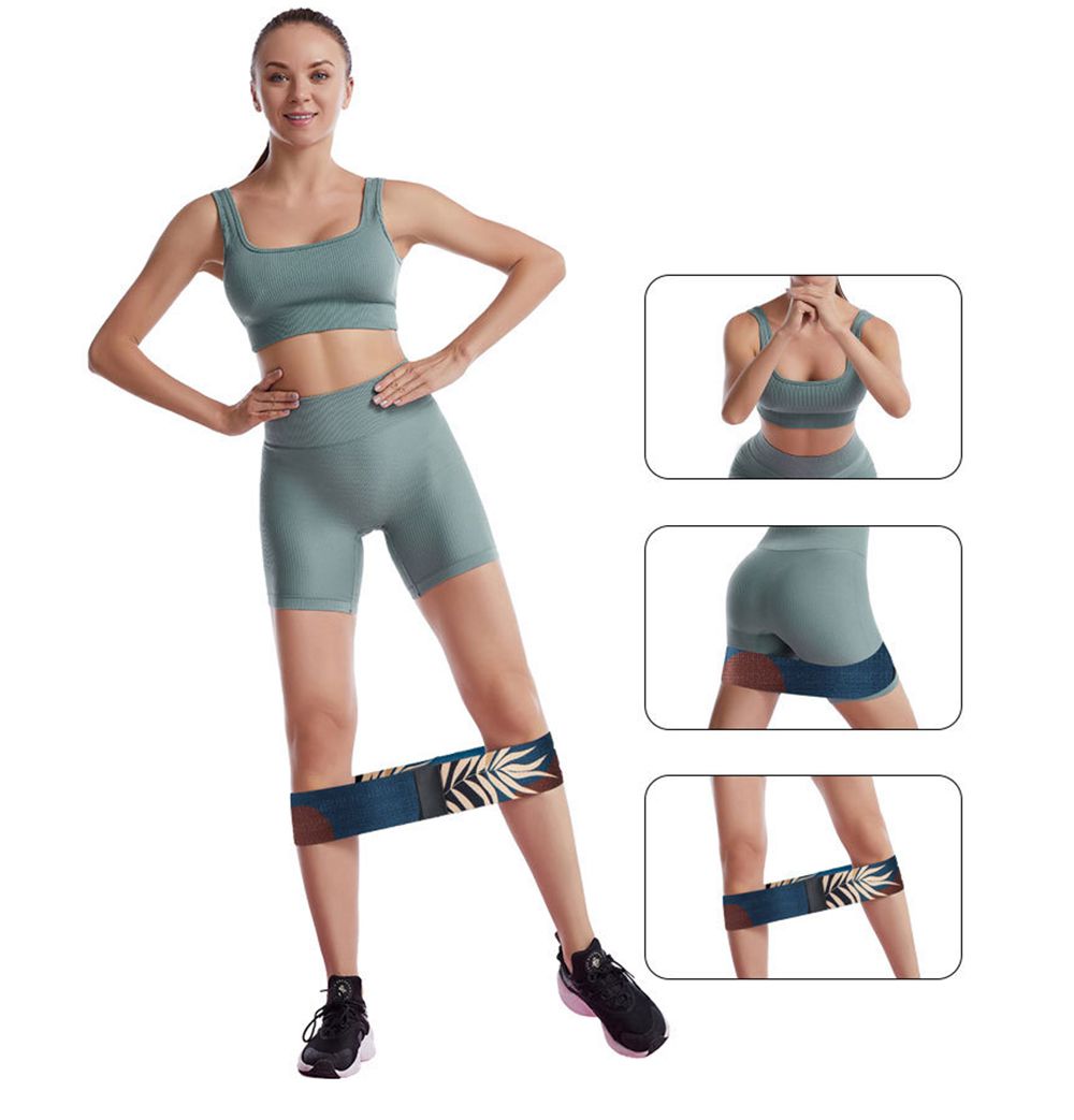 Полоса сопротивления с петлевым рисунком в виде листьев