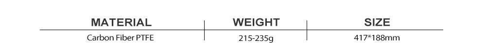 Атакующая одиночная ракетка из углеродного волокна PTFE Атакующая одиночная ракетка из углеродного волокна PTFE