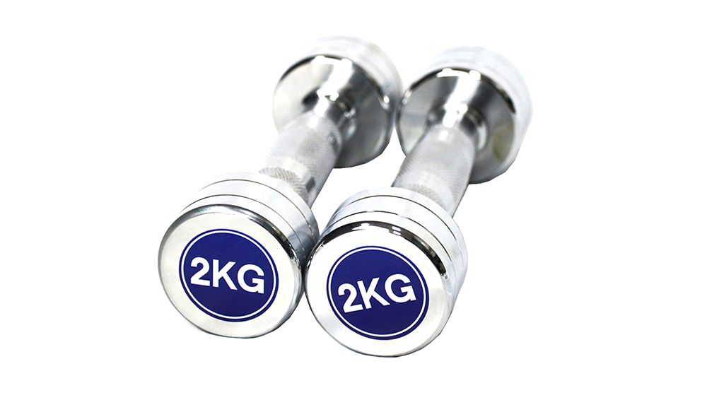 Оптовая продажа высококачественных хромированных гантелей из нержавеющей стали Оптовые продажи высококачественных хромированных гантелей из нержавеющей стали
