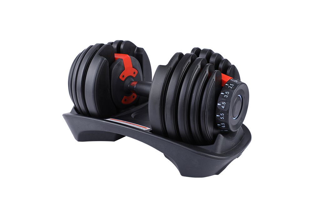 Регулируемая гантель с 15 настройками веса