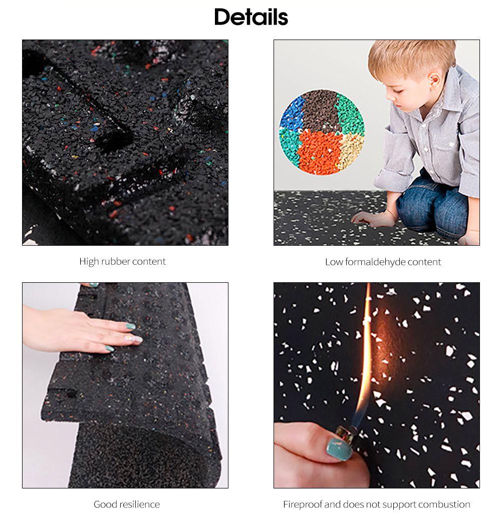 Резиновые коврики для пола с плоским дном