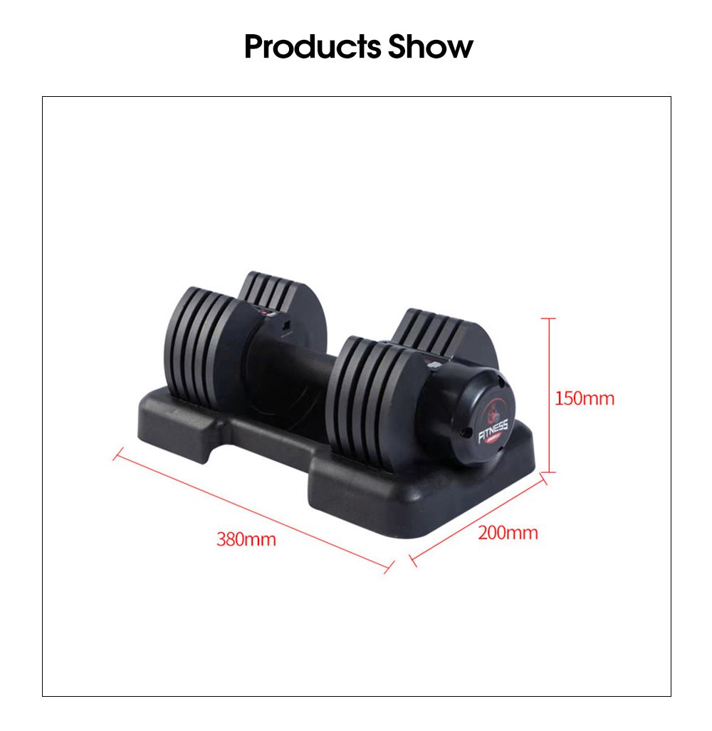 Регулируемый набор гантелей Регулируемый набор гантелей
