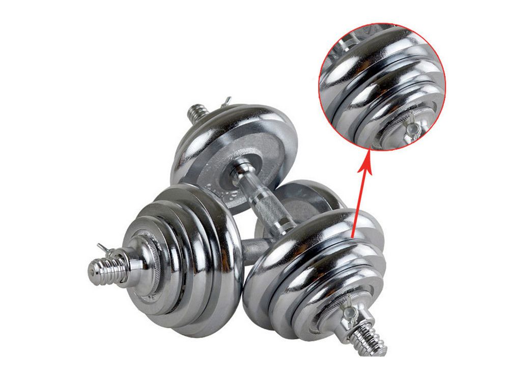 Оптовый набор регулируемых гантелей с чугунным покрытием