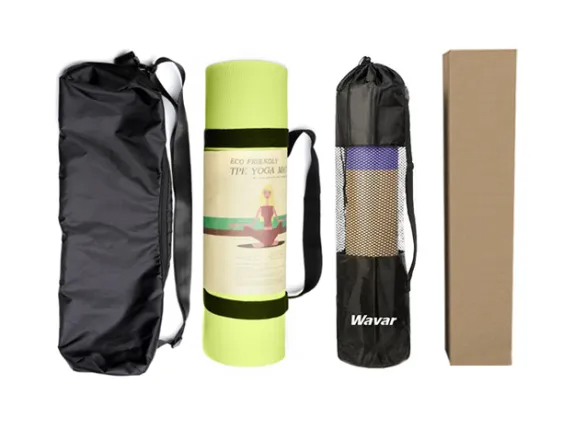 Изготовленные на заказ коврики для йоги из искусственной кожи