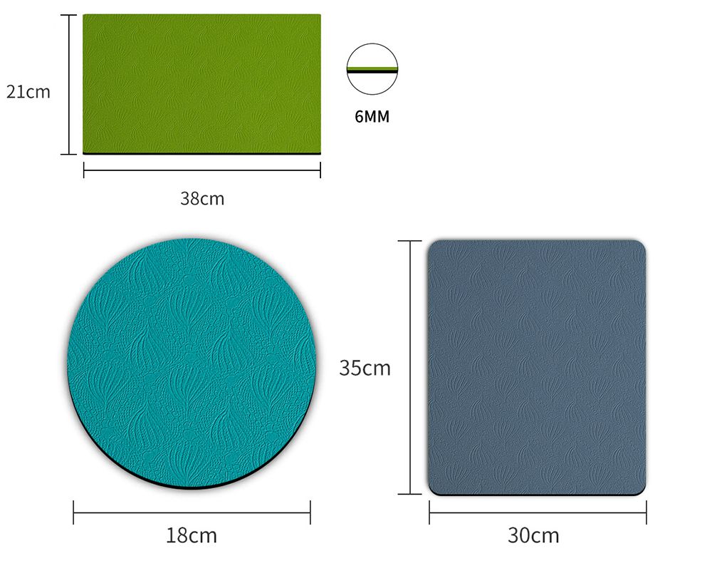 Коврик для занятий йогой на коленях из ТПЭ