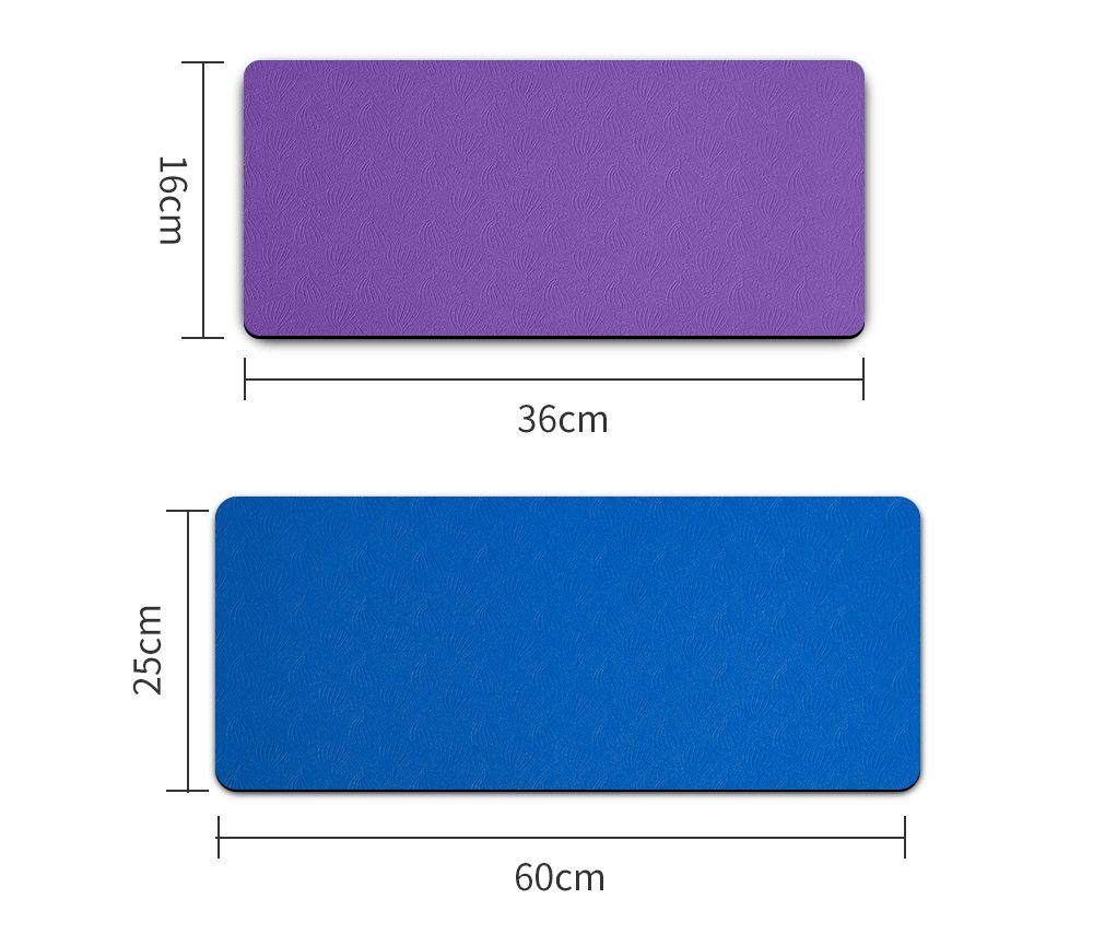 Коврик для занятий йогой на коленях из ТПЭ