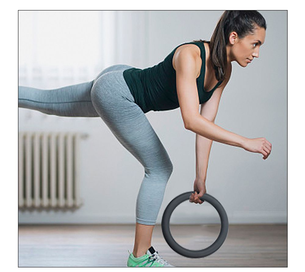 Круглые силиконовые гантели