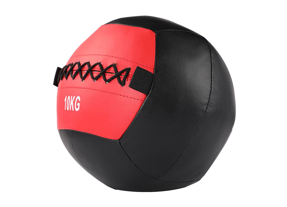 В дешевом фитнес-зале Используйте мягкий настенный мяч с лекарствами