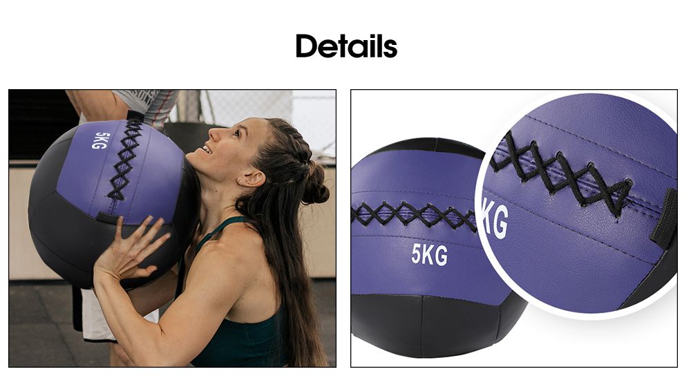 В дешевом фитнес-зале Используйте мягкий настенный мяч с лекарствами