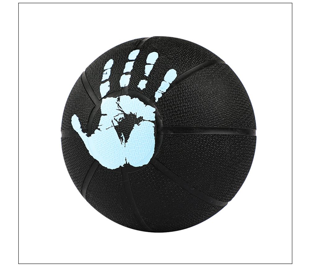 Основное упражнение с твердым резиновым медицинским мячом