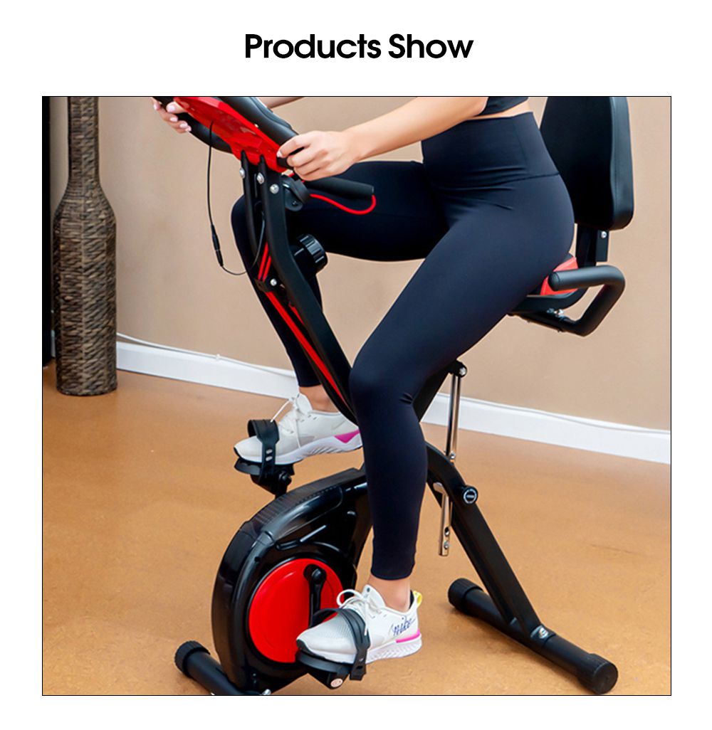 Компактный складной велотренажер Компактный складной велотренажер