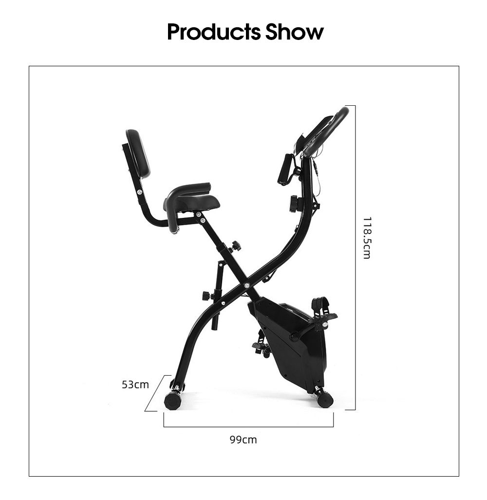 Складной велотренажер для кардиотренировок