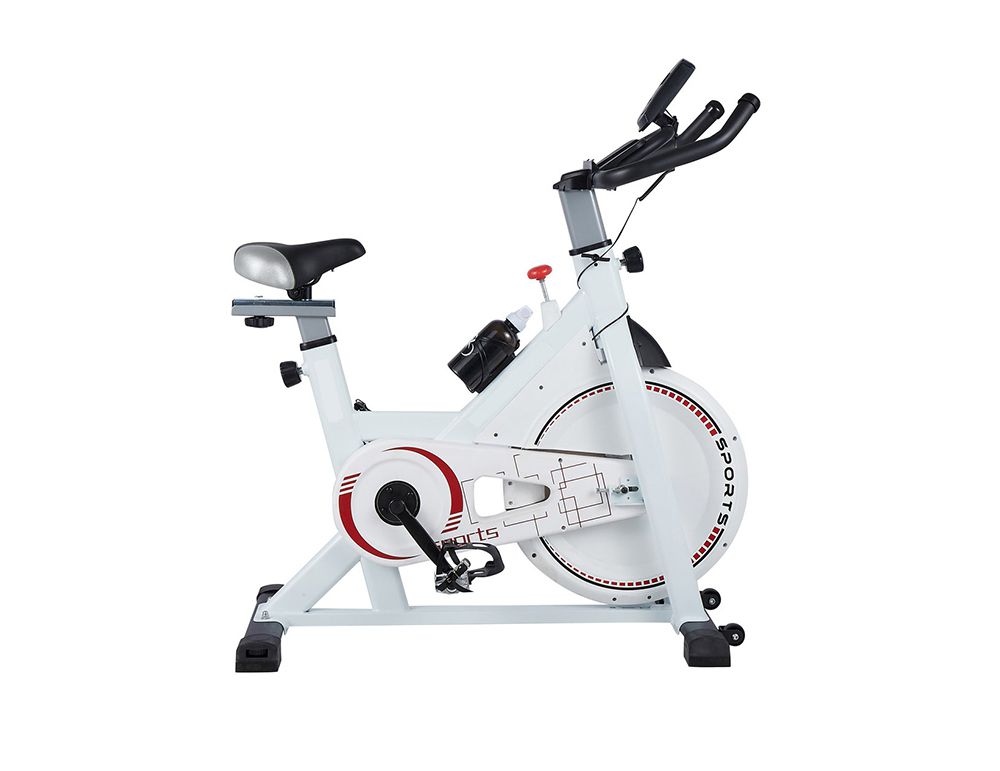 Велотренажер с вращением на велосипеде Велотренажер с вращением на велосипеде