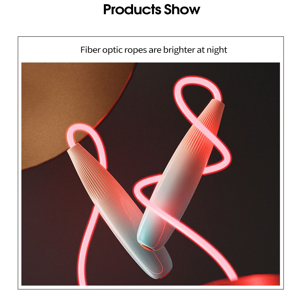 Подсвеченная скакалка для прыжков