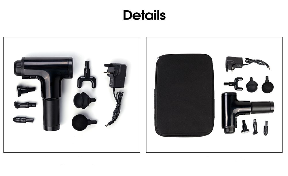 Массажный пистолет с электродвигателем щетки Массажный пистолет с электродвигателем щетки