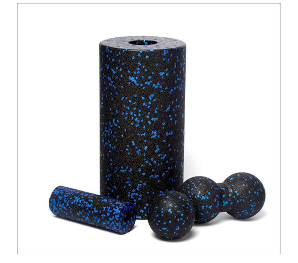 Набор массажных шариков для йоги на роликах из 3шт