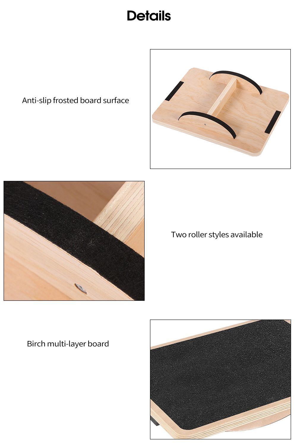 Деревянная балансировочная доска Деревянная балансировочная доска