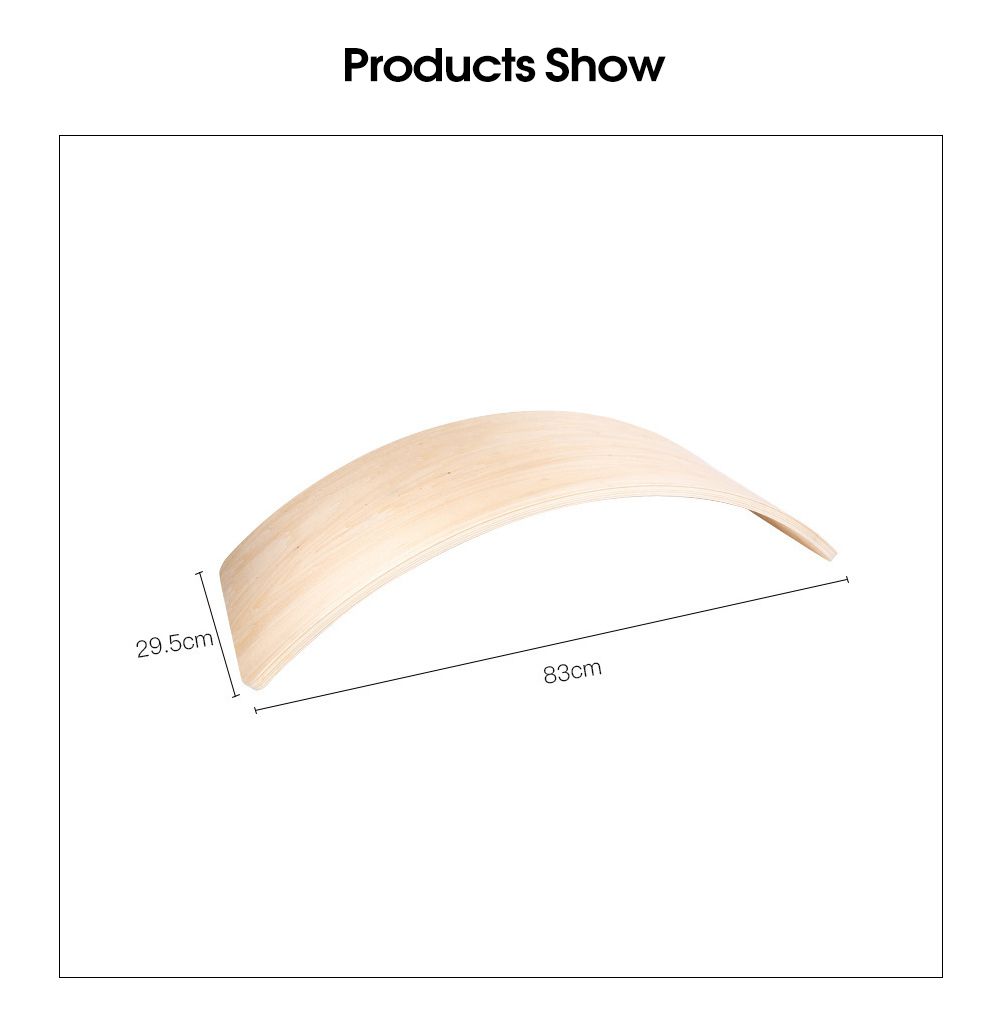 Деревянная балансировочная доска