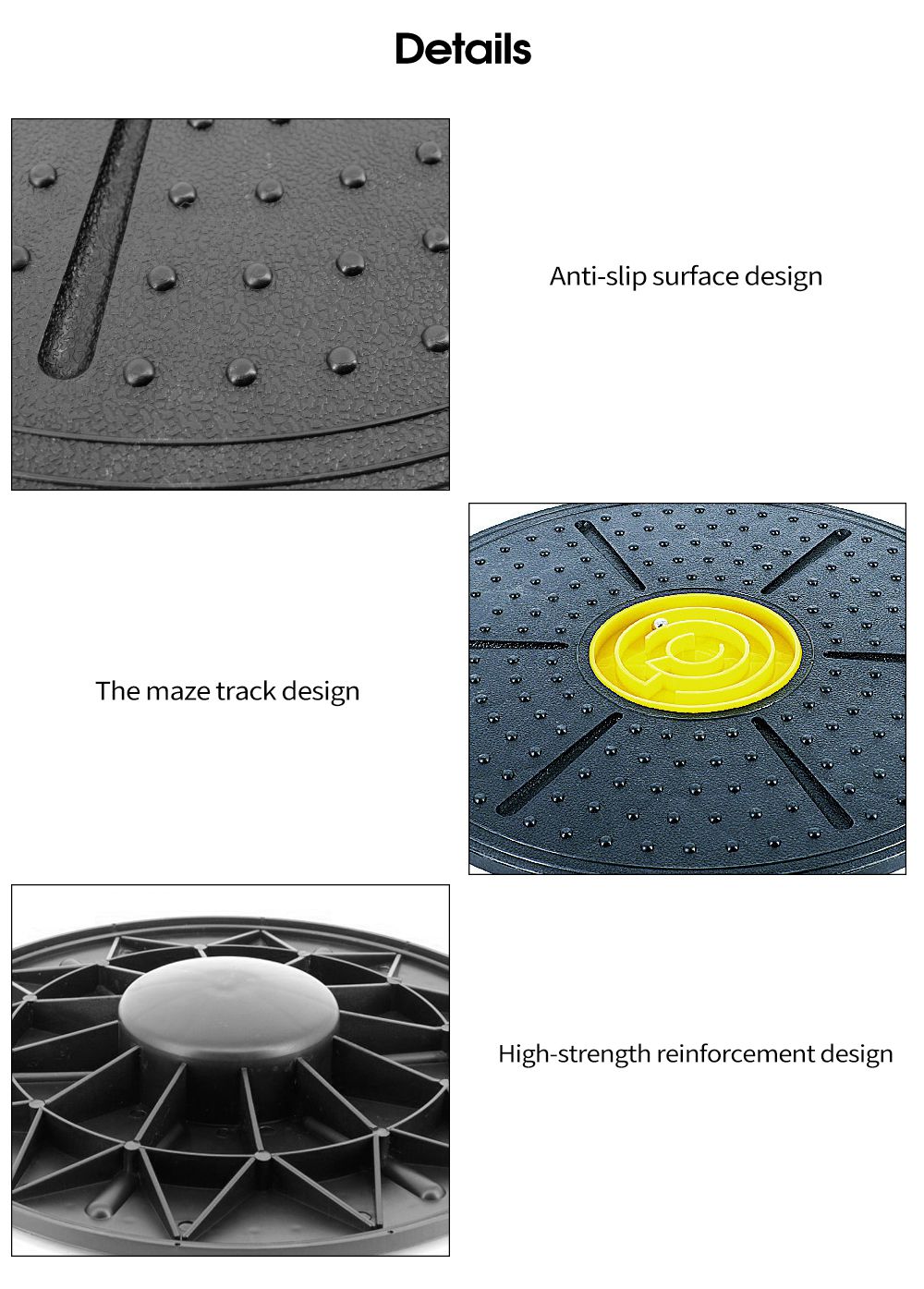 Доска для балансировки диска для скручивания талии для фитнеса Доска для балансировки диска для скручивания талии для фитнеса