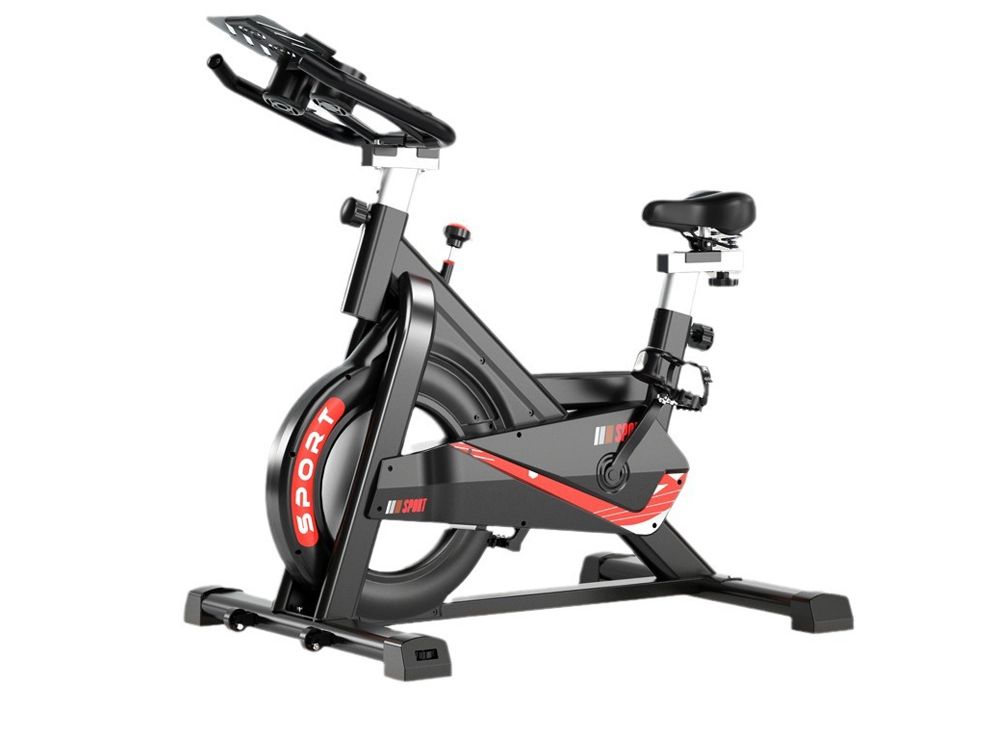 Велотренажер без звука в помещении Велотренажер без звука в помещении