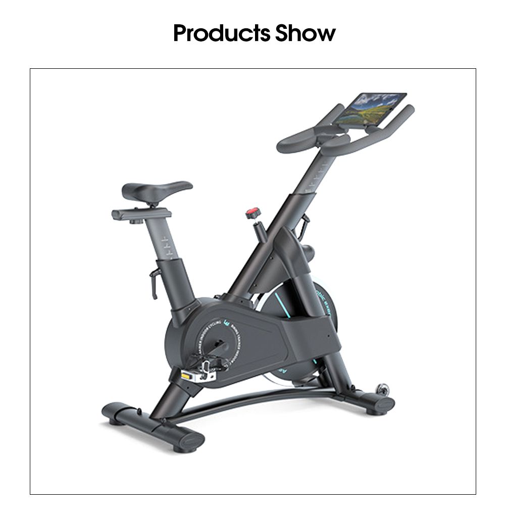 Крытый стационарный тренажер на вращающемся велосипеде Крытый стационарный тренажер на вращающемся велосипеде