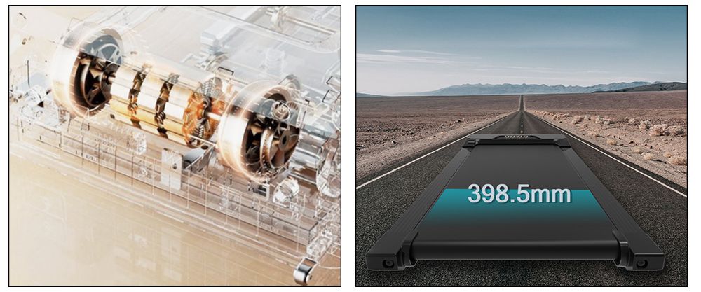 Складной тренажер для домашних упражнений при ходьбе и беге