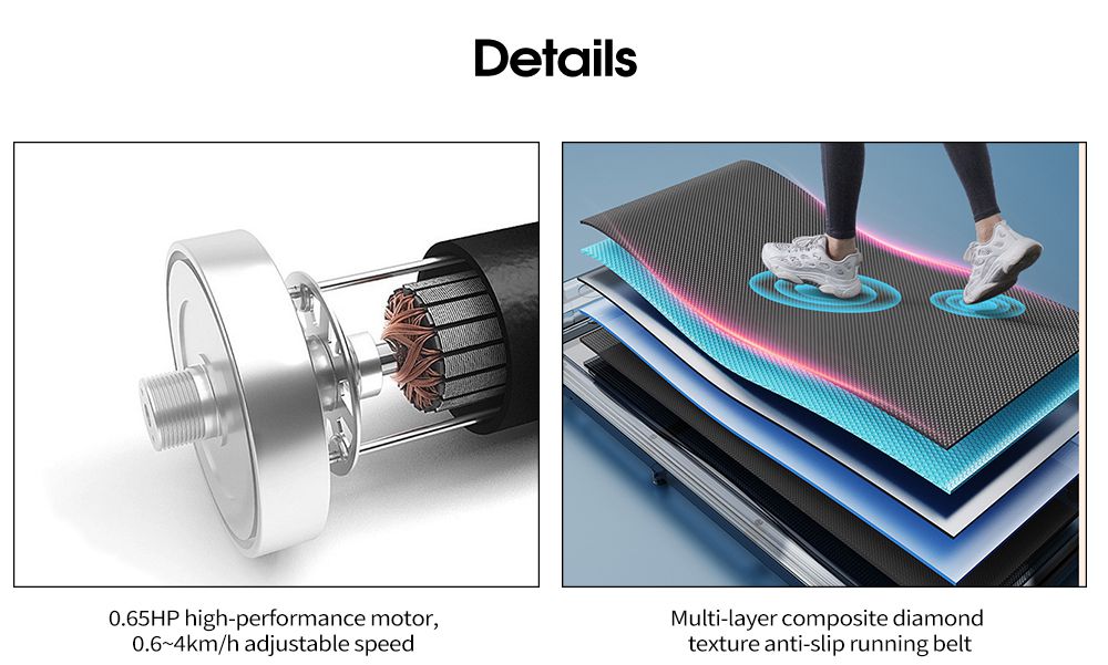 Портативная беговая дорожка для ходьбы