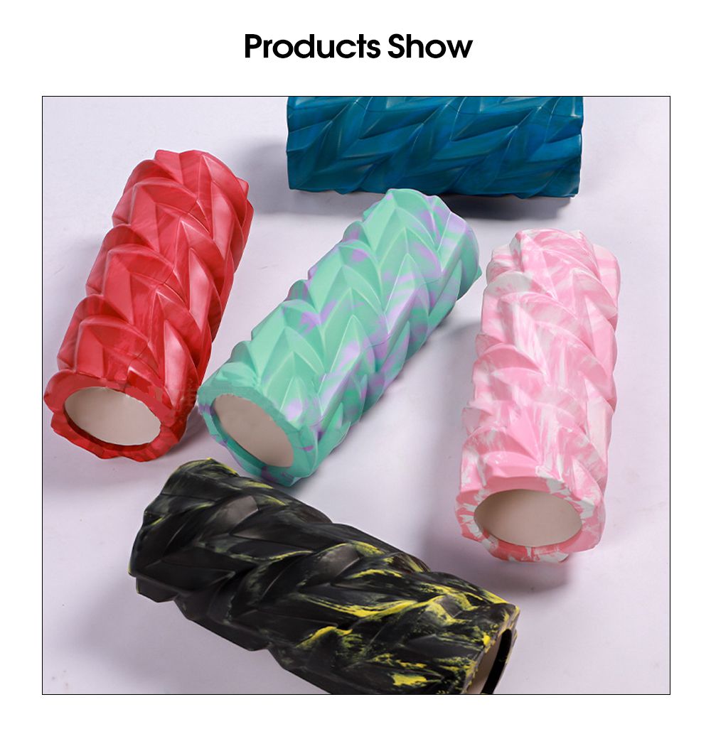 Ролик из вспененного материала EVA/ПВХ для йоги