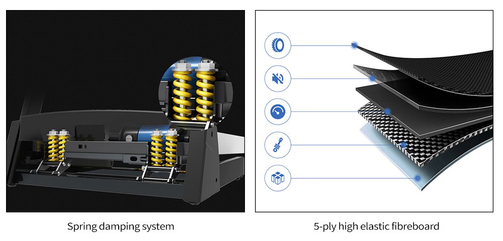 Портативная беговая дорожка для бега со складными упражнениями Портативная беговая дорожка для бега со складными упражнениями
