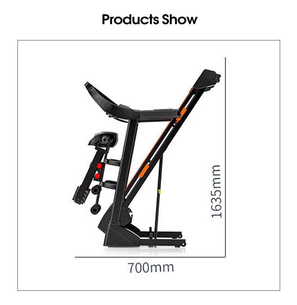 Электронная интеллектуальная беговая дорожка для фитнеса со светодиодным дисплеем Многофункциональная спортивная беговая дорожка Электронная интеллектуальная беговая дорожка для фитнеса со светодиодным дисплеем Многофункциональная спортивная беговая дорожка