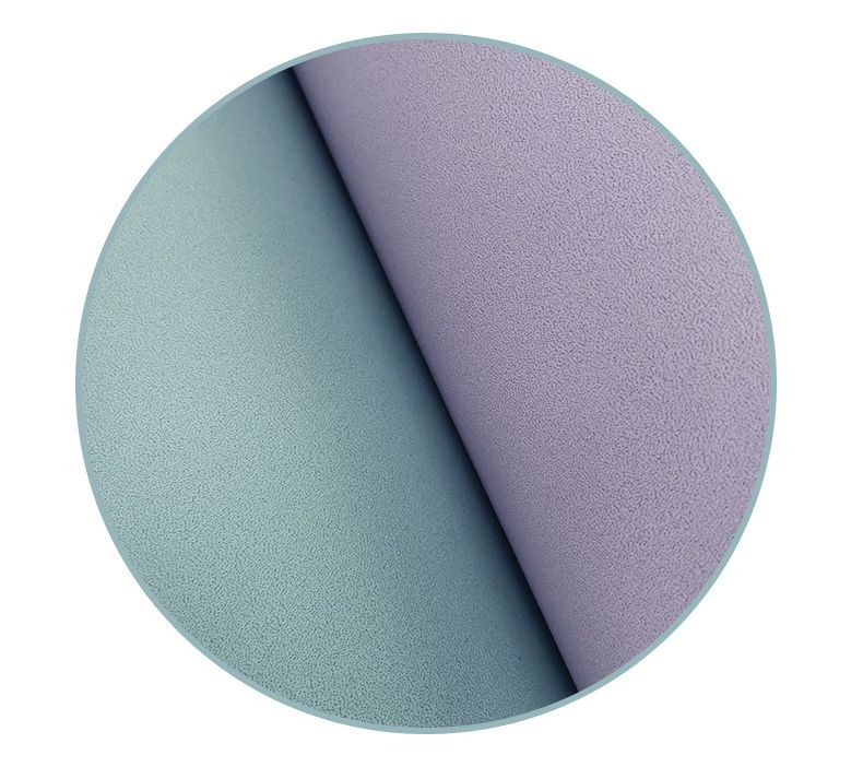 Коврик для йоги из матовой искусственной резины