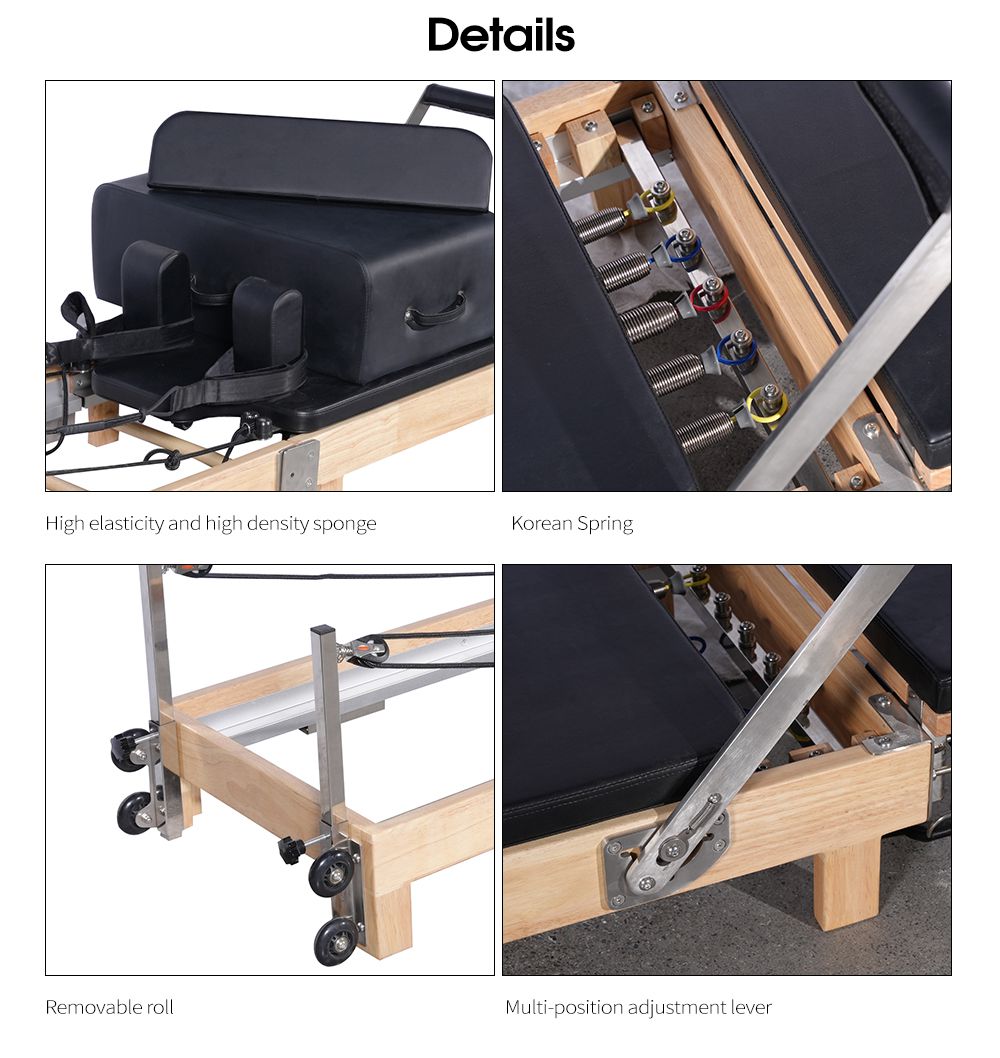 В домашних условиях Деревянный складной тренажер для пилатеса