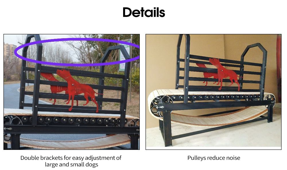 Машина для бега собак без питания Машина для бега собак без питания