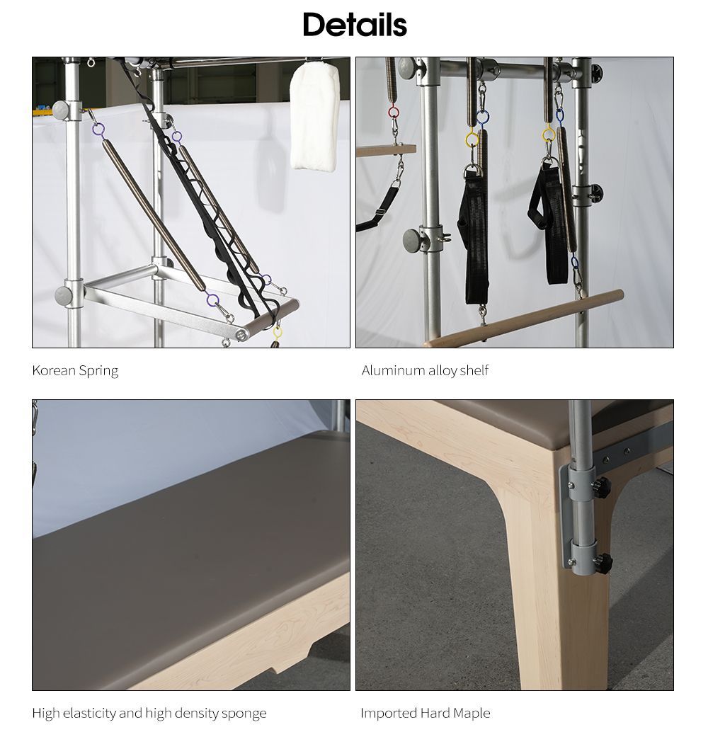 Тренировка по йоге Maple Pilates Cadillac Reformer Тренировка по йоге Maple Pilates Cadillac Reformer