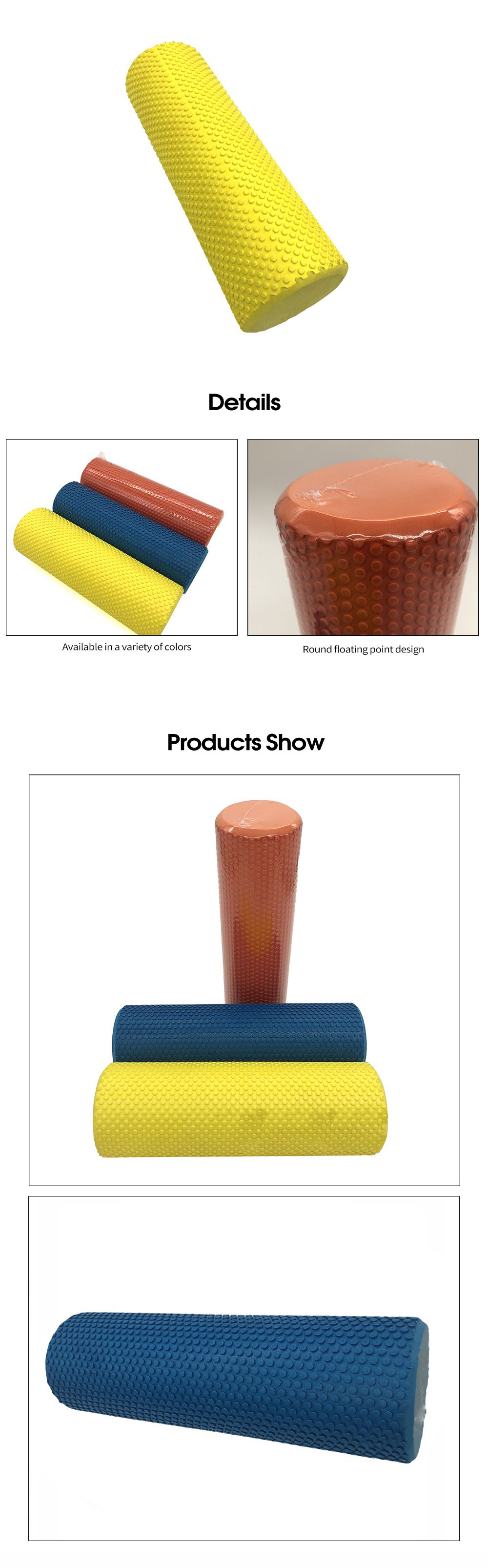 Изготовленный на заказ экологически чистый ролик из пенопласта Eva