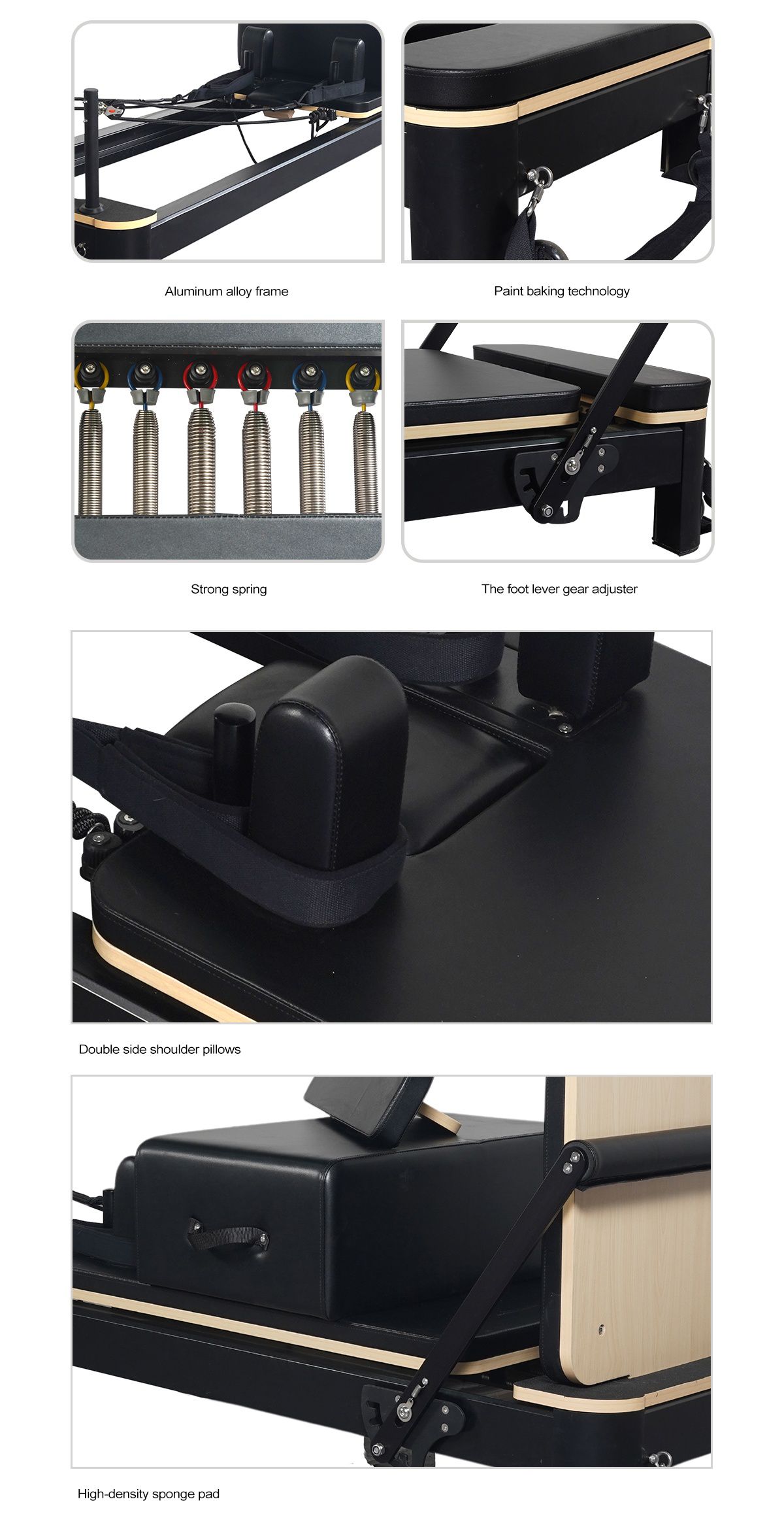 Продается алюминиевый тренажер для пилатеса Reformer Machine 4.0