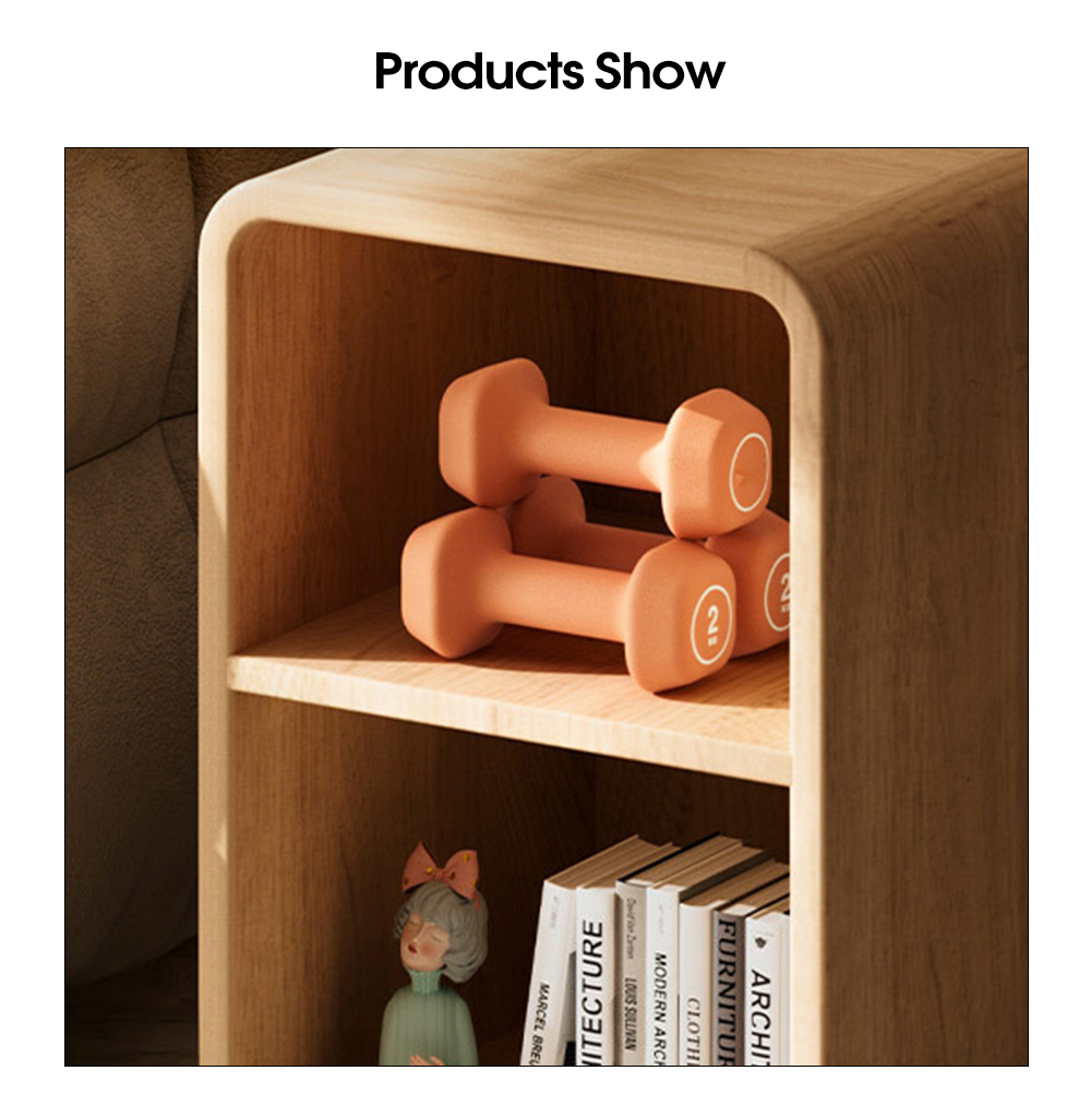 Трапециевидная пластиковая гантель с погружением