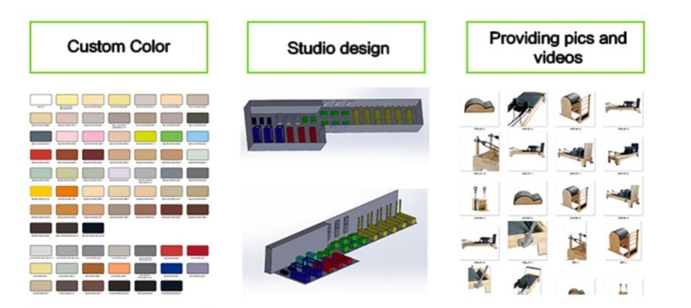 Многофункциональный большой тренажер для пилатеса