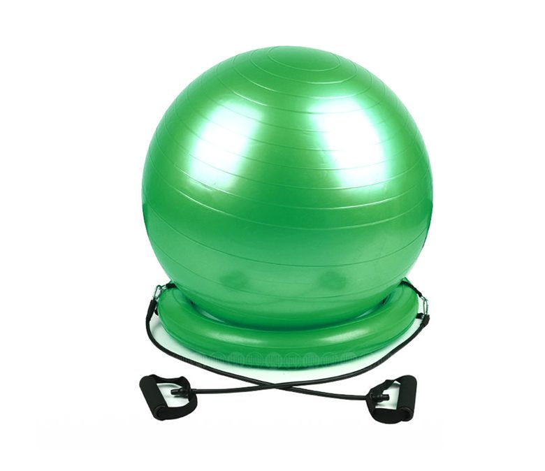 ГИМНАСТИЧЕСКИЙ мяч с основанием и полосами сопротивления